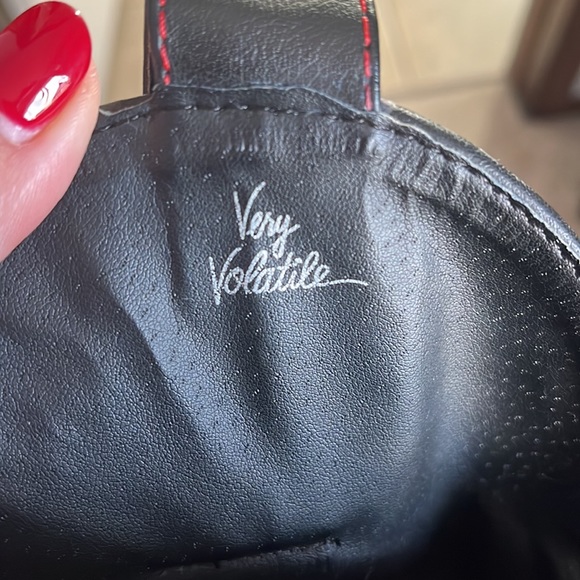 Very Volatile Rio Grande Cowgirl Boots Black/Red - Picture 3 of 7